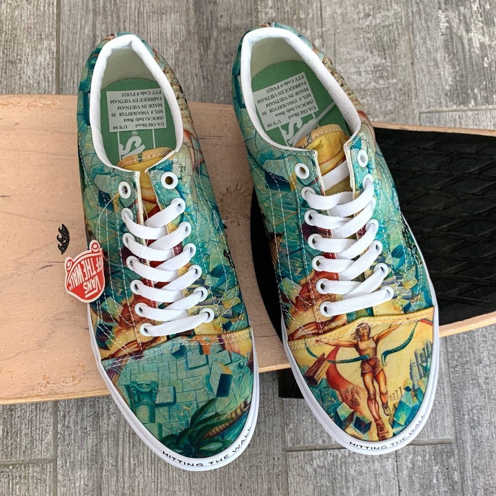 ๐ฅ๐ฅVANS - VAULT JUDY BACA x MOCA UNISEX OLD SKOOLS๐ฅ๐ฅ - Picture 2 of 5